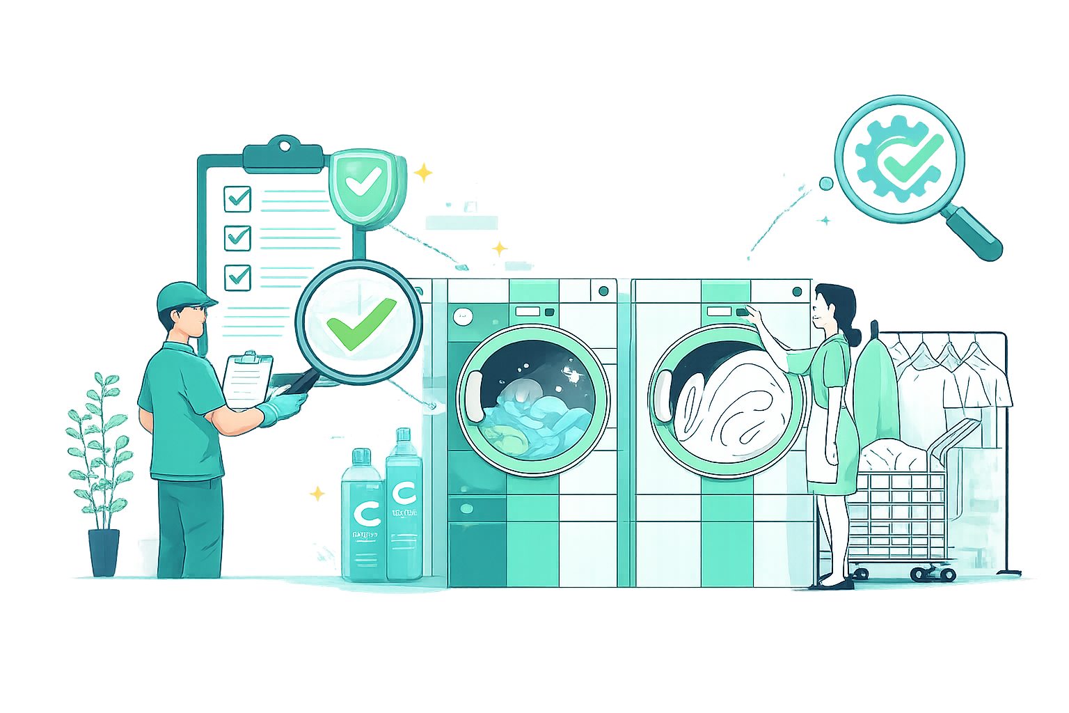 الجودة عندنا ما توقف عند الغسيل